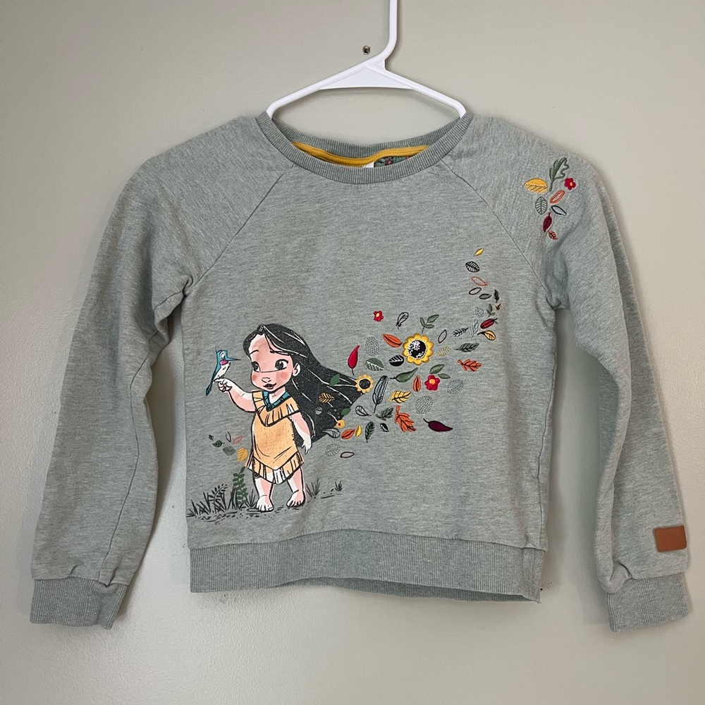 Disney Pocahontas sweater for girls.